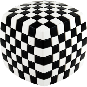 V-CUBE 7 (7x7x7): Illusion – Black and White