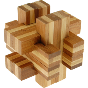 Bamboo Wood Puzzle – Cross Roads
