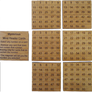 Mysterious Mind Reader Cards 1-60