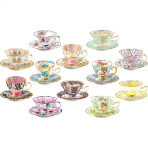 Teacups: 12 Mini Shaped Puzzles