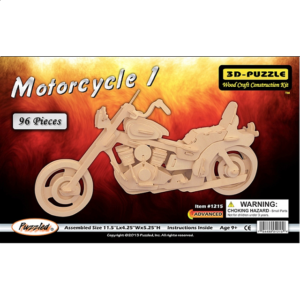 Motorcycle 1 – 3D Wooden Puzzle
