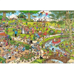Jan van Haasteren Comic Puzzle – The Park (500 XL Pieces)