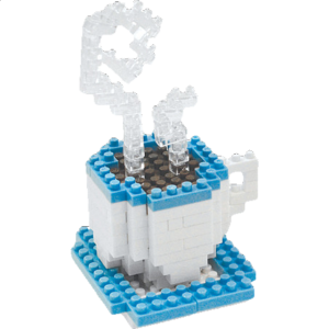 3D Pixel Puzzle – Coffee