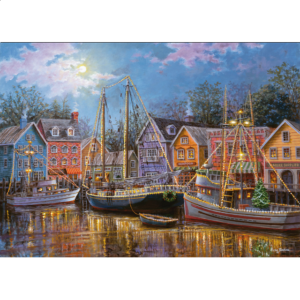 Ships Aglow – Large Piece Format