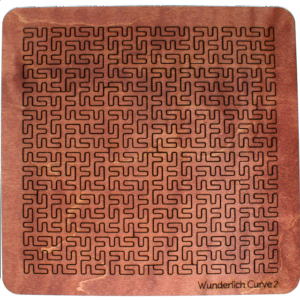 Wooden Fractal Tray Puzzle – Wunderlich Curve 2