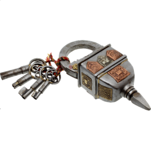 4 Key Puzzle Lock