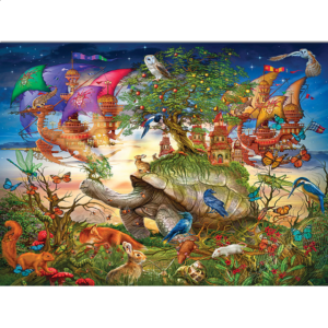 Holographic Puzzle: Evening Stroll