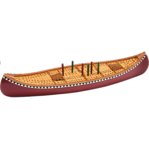 Cribbage Board – Canoe