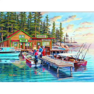 Rainy Lake – Large Piece Format