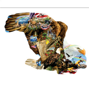 Freedom for All – Shaped Jigsaw Puzzle