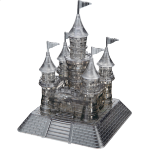 3D Crystal Puzzle Deluxe – Castle (Black)