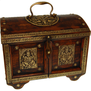 Half Round Jewelry Puzzle Box