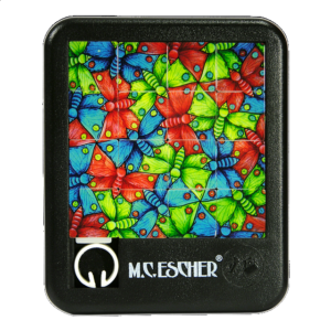 Sliding Pieces Puzzle – M.C. Escher : Butterflies