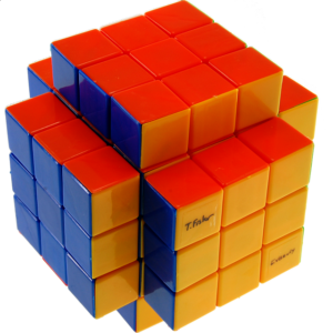 Calvin’s 3x3x5 Cross-Cube with Fisher & Evgeniy logo Stickerless