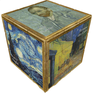 V-CUBE 3 Flat (3x3x3): Van Gogh