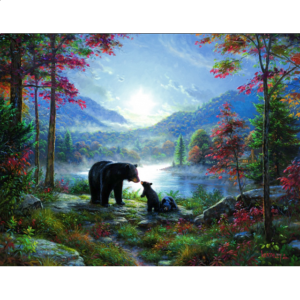 Bedtime Kisses – Large Piece Format