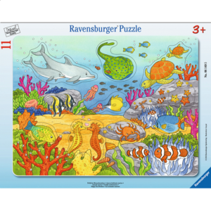 Happy Sea-Dwellers – My First Frame Puzzle
