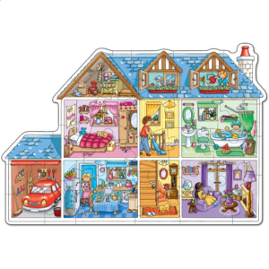 Dolls House – Shaped Floor Puzzle