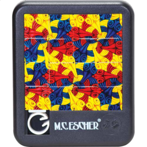 Sliding Pieces Puzzle – M.C. Escher : 3 Fish