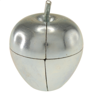 Magnetic Apple Puzzle – Silver