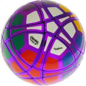 Traiphum Megaminx Ball – (12-Color) Metallized Purple