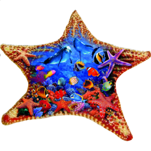 Starfish – Shaped Jigsaw Puzzle