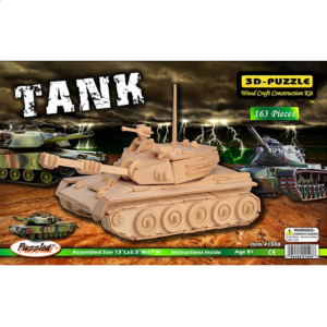 Tank – 3D Wooden Puzzle