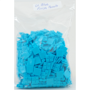 Livecube – Light Blue Finish Panels