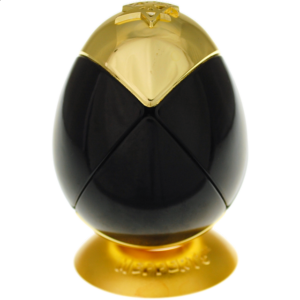 Metalised Egg 2x2x2 – Black & Gold