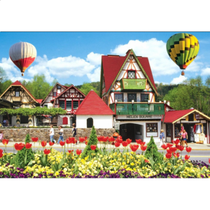 Colorluxe: Hot Air Balloons Over Helena, Georgia