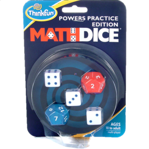 Math Dice: Powers Practice Edition