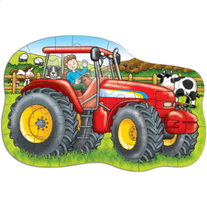 Big Tractor – Shaped Floor Puzzle