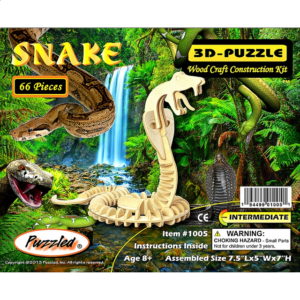 Snake – 3D Wooden Puzzle