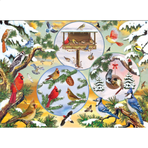 Winterbird Magic – Large Piece