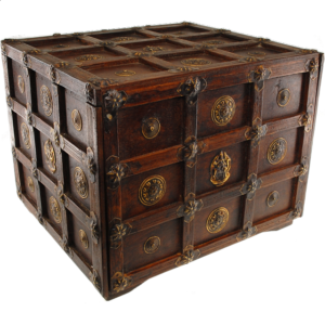 Wooden Cube Design Puzzle Box #2