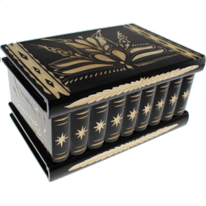 Romanian Puzzle Box – Extra Large Black