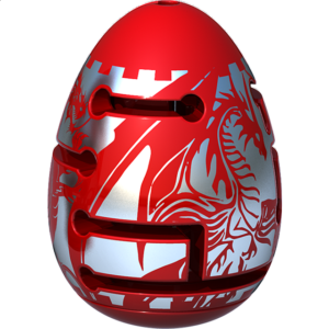 Smart Egg 2-Layer Labyrinth Puzzle – Level 2 Red Dragon