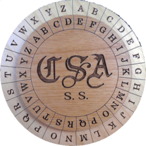 Confederate Army Cipher Disk