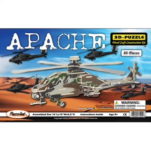 Apache – Illuminated 3D Wooden Puzzle