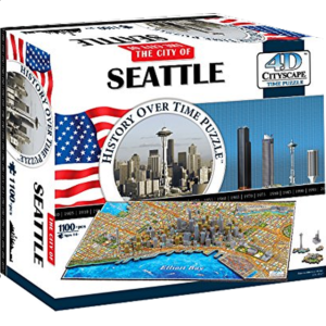 4D City Scape Time Puzzle – Seattle