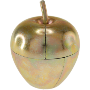 Magnetic Apple Puzzle – Gold