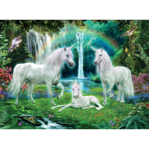 Unicorns: Rainbow Unicorn Family