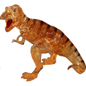 3D Crystal Puzzle Deluxe – T-Rex (Brown)