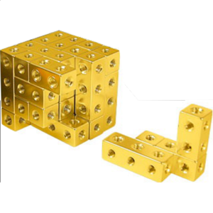 Fight Cube – 4x4x4 – Gold