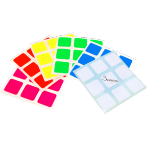 3x3x3 Super Full-Bright Sticker Set