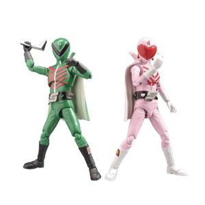 Himitsu Sentai Gorenger Momoranger and Midoranger Action Figure 2-Pack