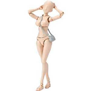 Female Body Chan Kentaro Yabuki Edition DX Set Pale Orange Color Version S.H.Figuarts Action Figure