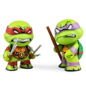 Teenage Mutant Ninja Turtles Raphael & Donatello 3″ Vinyl Figure 2-pack