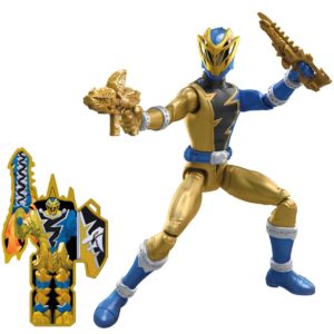 Power Rangers Dino Fury Gold Ranger 6-Inch Action Figure