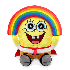 SpongeBob SquarePants Rainbow 16″ HugMe Vibrating Plush